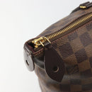LOUIS VUITTON Damier Ebene Jena MM Tote Bag N41013 LV Auth BA13563-10