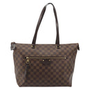 LOUIS VUITTON Damier Ebene Jena MM Tote Bag N41013 LV Auth BA13563-13