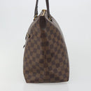 LOUIS VUITTON Damier Ebene Jena MM Tote Bag N41013 LV Auth BA13563-3