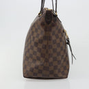 LOUIS VUITTON Damier Ebene Jena MM Tote Bag N41013 LV Auth BA13563-4