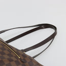 LOUIS VUITTON Damier Ebene Jena MM Tote Bag N41013 LV Auth BA13563-8