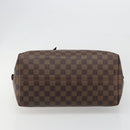 LOUIS VUITTON Damier Ebene Jena MM Tote Bag N41013 LV Auth BA13563-5