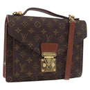 LOUIS VUITTON Monogram Monceau 26 Shoulder Bag M51187 LV Auth BA13564-1