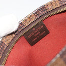 LOUIS VUITTON Damier Ebene Trousse Makeup Pouch N51982 LV Auth BA13565-18