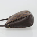LOUIS VUITTON Damier Ebene Trousse Makeup Pouch N51982 LV Auth BA13565-4