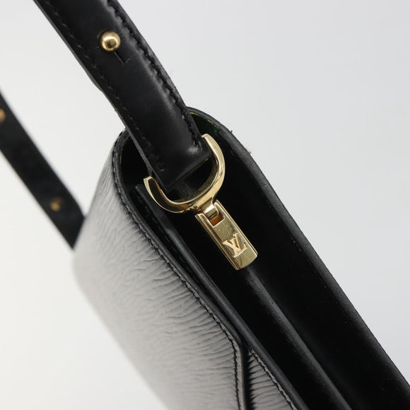 LOUIS VUITTON Epi Osh Shoulder Bag Black Green M52444 LV Auth BA13566