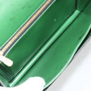 LOUIS VUITTON Epi Osh Shoulder Bag Black Green M52444 LV Auth BA13566-18