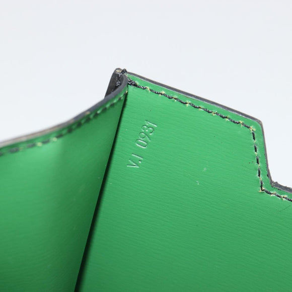 LOUIS VUITTON Epi Osh Shoulder Bag Black Green M52444 LV Auth BA13566