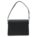 LOUIS VUITTON Epi Osh Shoulder Bag Black Green M52444 LV Auth BA13566-3
