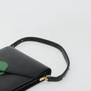 LOUIS VUITTON Epi Osh Shoulder Bag Black Green M52444 LV Auth BA13566-8