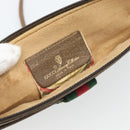 GUCCI GG Supreme Web Sherry Line Bag PVC Beige Gold 904 02 026 Auth BA13567-18