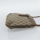 GUCCI GG Supreme Web Sherry Line Bag PVC Beige Gold 904 02 026 Auth BA13567-4