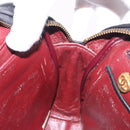 CHANEL Chain Shoulder Bag Lamb Skin Black Gold CC Auth BA13568-19