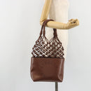 Stella MacCartney Hand Bag Leather Brown Auth BA13569A-22