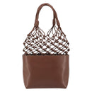 Stella MacCartney Hand Bag Leather Brown Auth BA13569A-3
