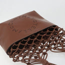 Stella MacCartney Hand Bag Leather Brown Auth BA13569A-6