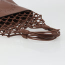 Stella MacCartney Hand Bag Leather Brown Auth BA13569A-8