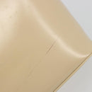 GUCCI Bamboo Hand Bag Leather Ivory Gold Auth BA13570-9
