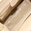 GUCCI Bamboo Hand Bag Leather Ivory Gold Auth BA13570-10