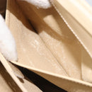 GUCCI Bamboo Hand Bag Leather Ivory Gold Auth BA13570-11