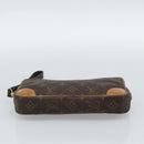 LOUIS VUITTON Monogram Marly Dragonne PM Clutch Bag M51827 LV Auth BA13571-5
