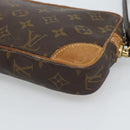 LOUIS VUITTON Monogram Marly Dragonne PM Clutch Bag M51827 LV Auth BA13571-16