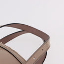 GUCCI Micro GG Canvas Bag Patent Leather 2way Beige Gold 309617 Auth BA13572-8