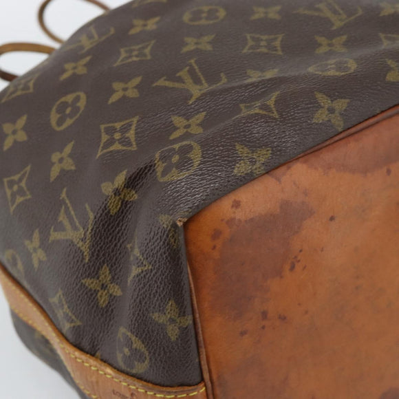 LOUIS VUITTON Monogram Petit Noe Shoulder Bag M42226 LV Auth BA13573