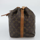 LOUIS VUITTON Monogram Petit Noe Shoulder Bag M42226 LV Auth BA13573-4