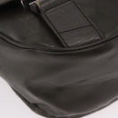GUCCI GG Implementation Shoulder Bag PVC Khaki Silver 201732 Auth BA13574-10