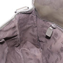 GUCCI GG Implementation Shoulder Bag PVC Khaki Silver 201732 Auth BA13574-21