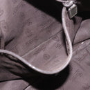 GUCCI GG Implementation Shoulder Bag PVC Khaki Silver 201732 Auth BA13574-23
