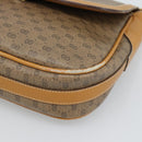 GUCCI Micro GG Supreme Web Sherry Line Bag Leather Beige Auth BA13575-10