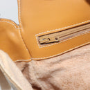 GUCCI Micro GG Supreme Web Sherry Line Bag Leather Beige Auth BA13575-20