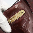 LOUIS VUITTON Monogram Vernis Wilshire PM Hand Bag Amarante M93641 Auth BA13584-18