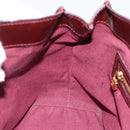 LOUIS VUITTON Monogram Vernis Wilshire PM Hand Bag Amarante M93641 Auth BA13584-20