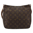 LOUIS VUITTON Monogram Looping MM Shoulder Bag M51146 LV Auth BA13587-2