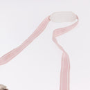 Christian Dior Trotter Canvas Shoulder Bag Pink Silver Auth BA13589A-14