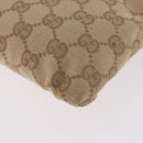 GUCCI GG Canvas Waist Bag Beige Gold 28566 Auth BA13592A-13