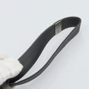 CHANEL Hand Pouch Choco Bar Hand Bag Nylon Gray Silver CC Auth BA13593A-8