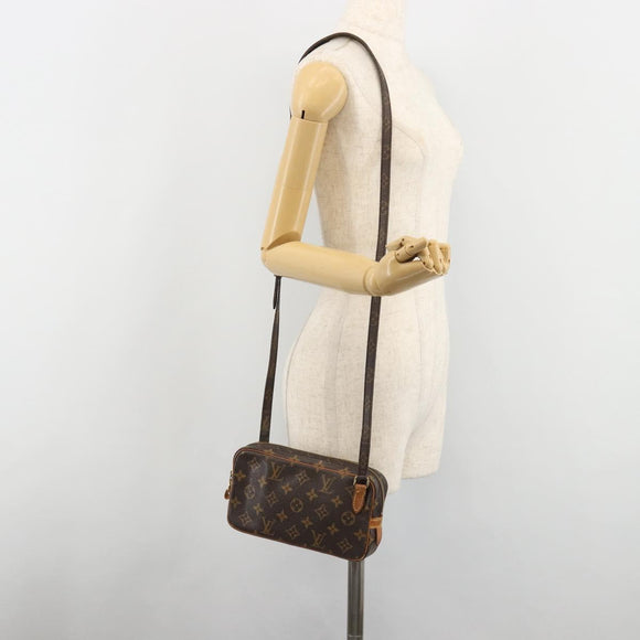 LOUIS VUITTON Monogram Marly Bandouliere Schoudertas M51828 LV Auth BA13594