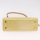 LOUIS VUITTON Monogram Vernis Blair MM Hand Bag 2way Perle LV Auth BA13598-5