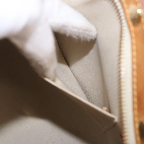 LOUIS VUITTON Monogram Vernis Blair MM Hand Bag 2way Perle LV Auth BA13598