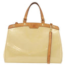 LOUIS VUITTON Monogram Vernis Blair MM Hand Bag 2way Perle LV Auth BA13598-13
