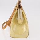 LOUIS VUITTON Monogram Vernis Blair MM Hand Bag 2way Perle LV Auth BA13598-3