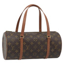 LOUIS VUITTON Monogram Papillon 30 Hand Bag M51385 LV Auth BA13599-1