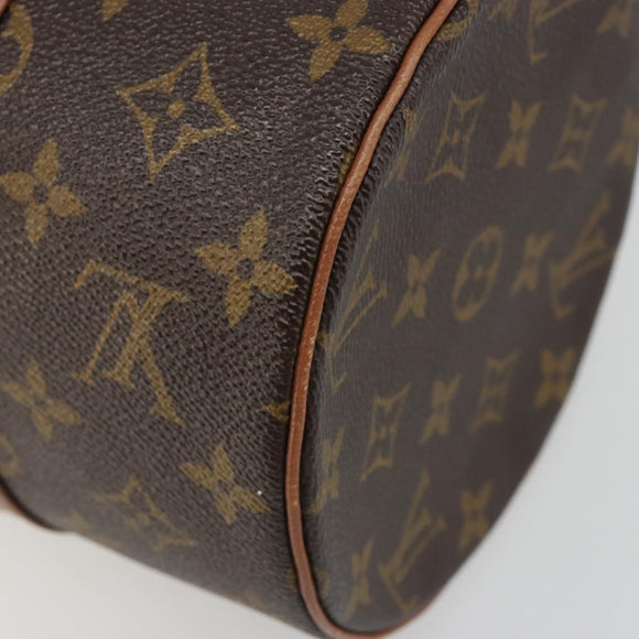 LOUIS VUITTON Monogram Papillon 30 Hand Bag M51385 LV Auth BA13599
