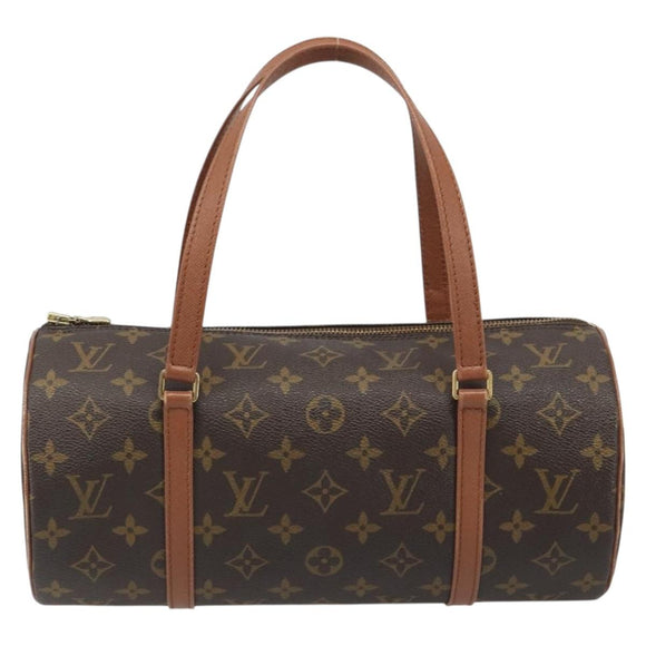 LOUIS VUITTON Monogram Papillon 30 Hand Bag M51385 LV Auth BA13599