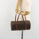 LOUIS VUITTON Monogram Papillon 30 Hand Bag M51385 LV Auth BA13599-21