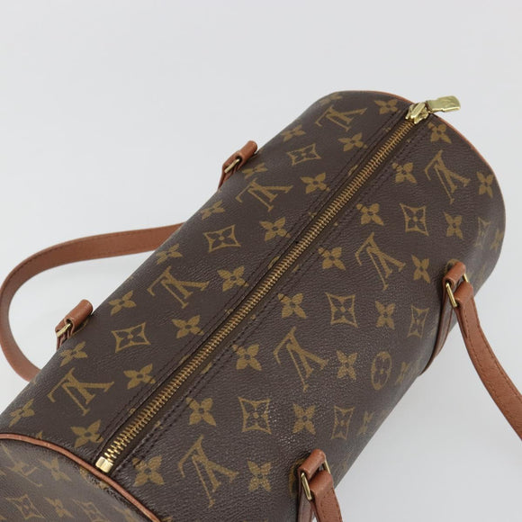 LOUIS VUITTON Monogram Papillon 30 Hand Bag M51385 LV Auth BA13599